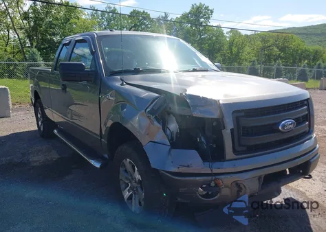 2013 Ford F-150 Stx из США, поврежденный, VIN 1FTEX1EM9DFC99848